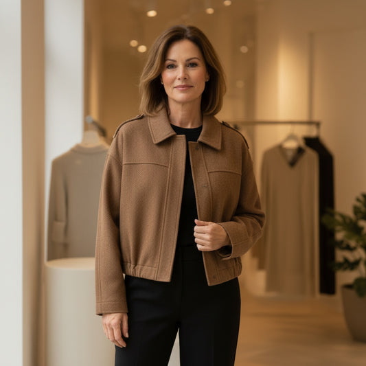 Amber Suède Bomberjas