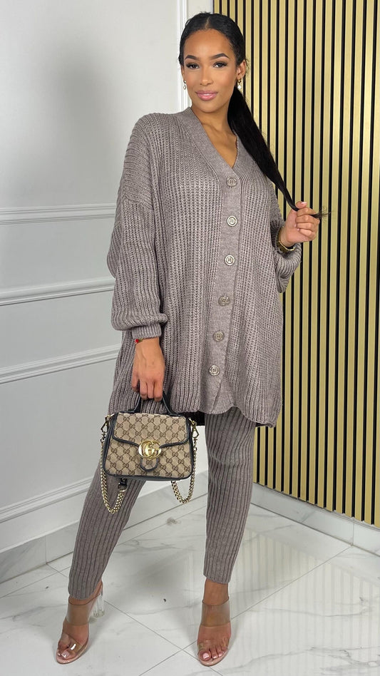 Knusse Gebreide Dames Set